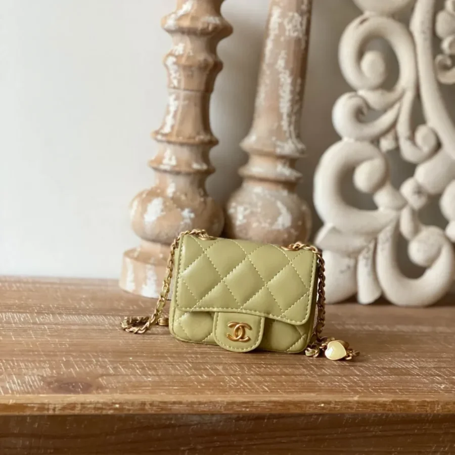 Chanel Belt Bag Size: 11cm Style: 81227 Light Yellow 02844