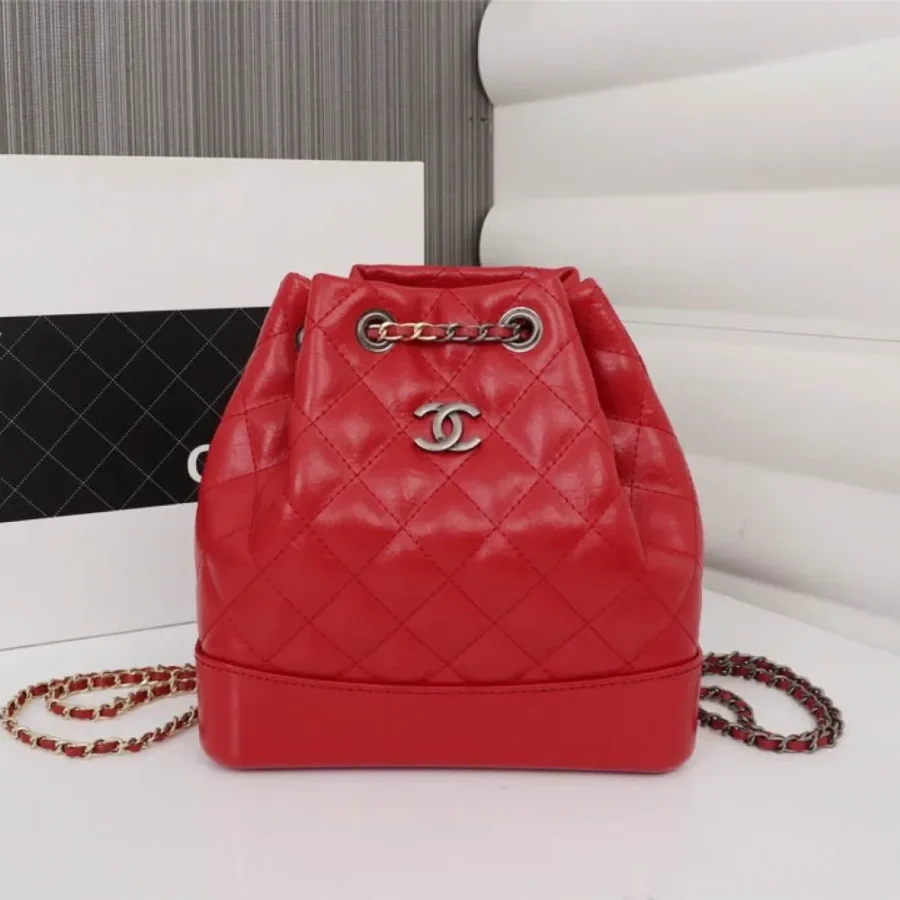 Chanel Gabrielle Wandering Backpack Size: 24-23-11.5cm Style: 1018