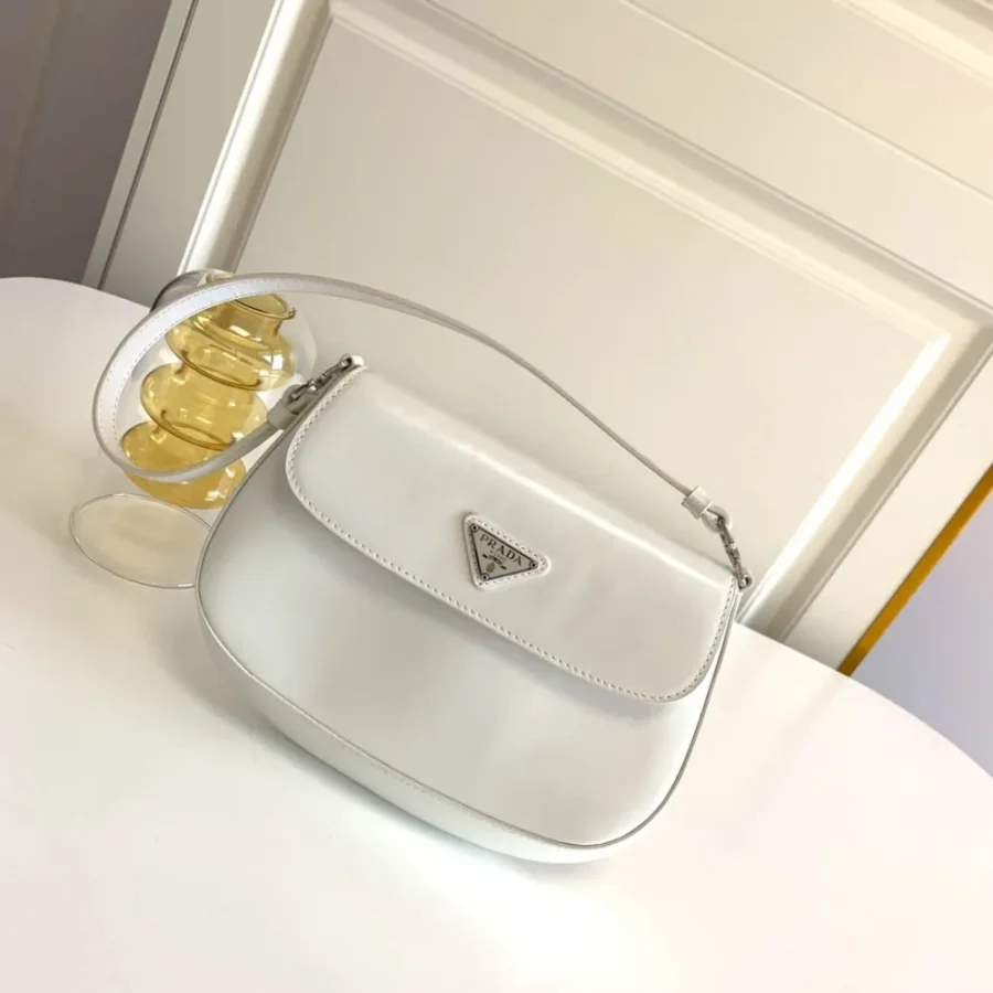 Prada Underarm Bag Size:23x17cm 1BD311 White