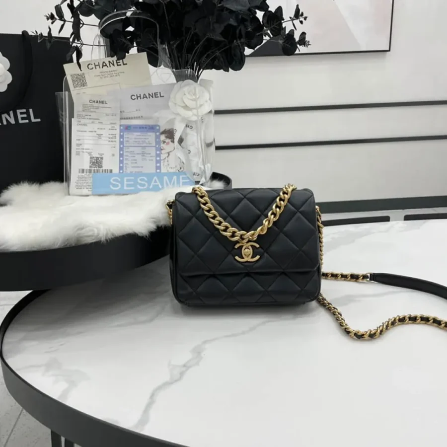 chanel Size: 14*19*4cm Model: AS2734