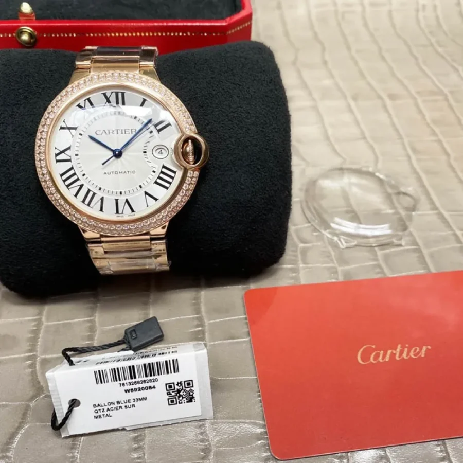 Cartier blue balloon series watch serial number: ID