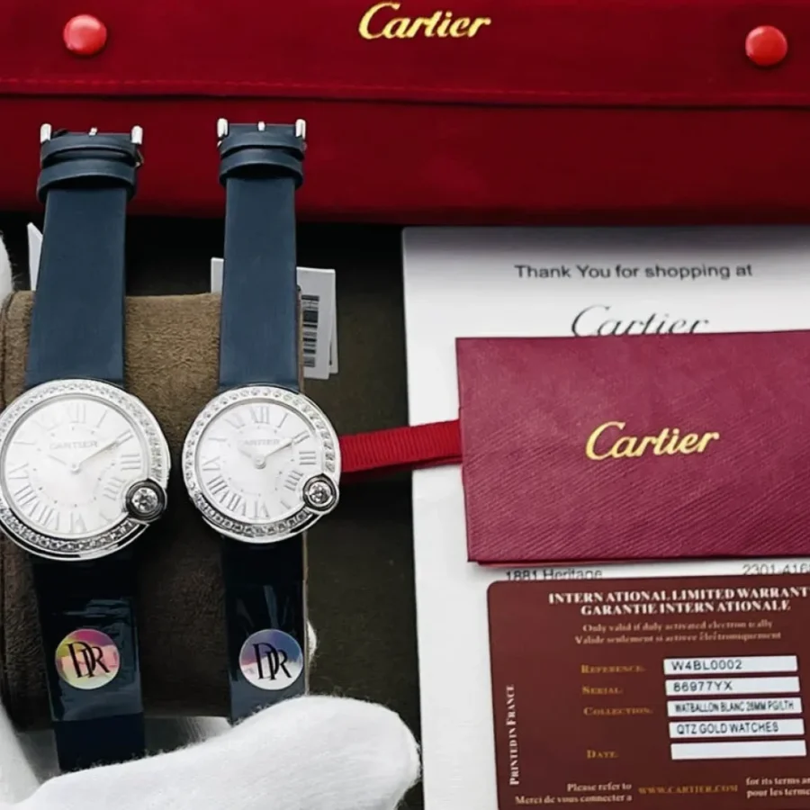 Cartier White Balloon Size: 26MM