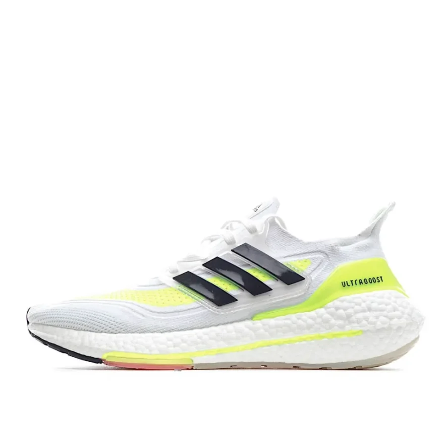 Adidas UltraBoost 21 'White Solar Yellow'